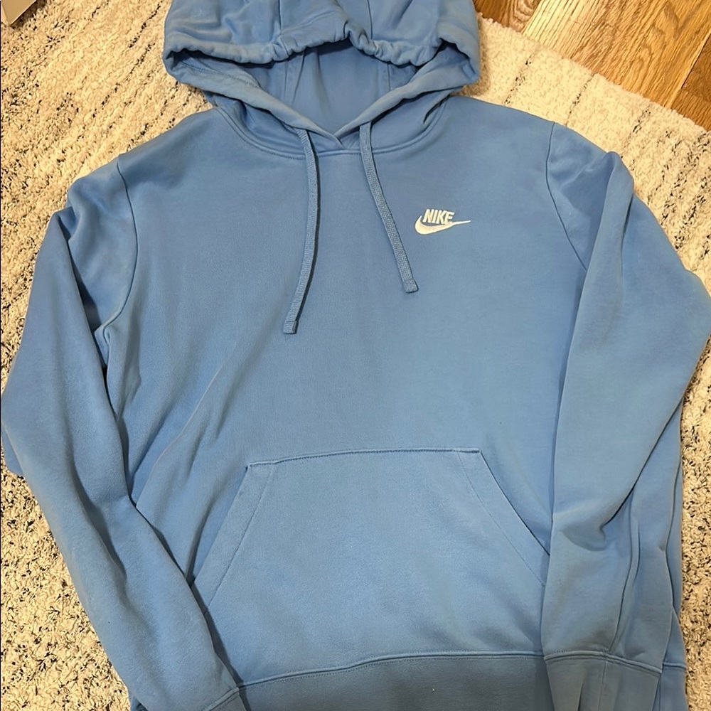 Nike Men's Blue Hoodie